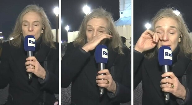 Giovanna Botteri e i lacrimogeni a Parigi: l'inviata Rai piange e non riesce a tenere gli occhi aperti VIDEO