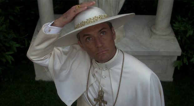Jude Law in "The Joung Pope"