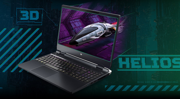 Acer Predator Helios 300 SpatialLabs Edition inaugura la tecnologia 3D stereoscopica