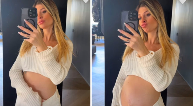 Chiara Nasti incinta, la foto social: «Una panciotta. Mancano pochi giorni...»