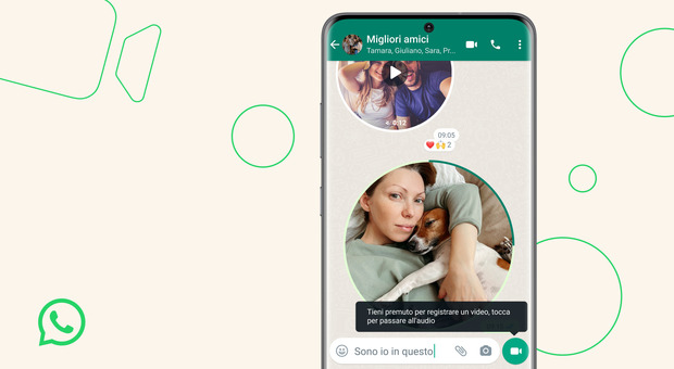 Video sms rapidi: l’ultima novità di whatsapp
