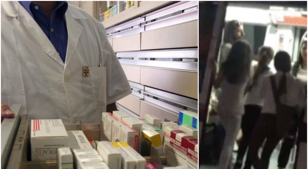 Roma, furto di medicinali: le ladre rom rincorse dalle farmaciste. Scena da film, fuga e refurtiva in strada