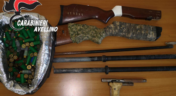 Armi fabbricate artigianalmente, arrestato 33enne a Grottaminarda