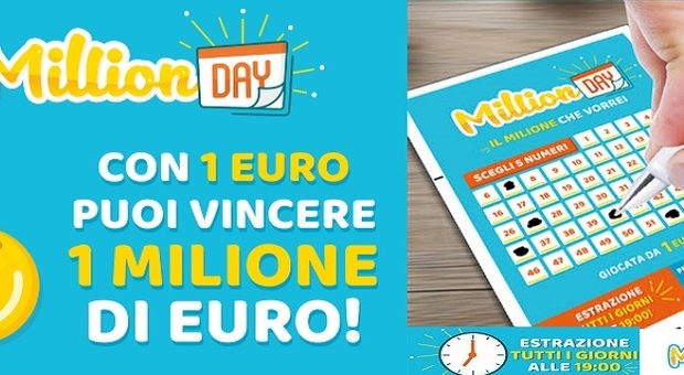 Palermo, vince un milione giocando un euro a MillionDay