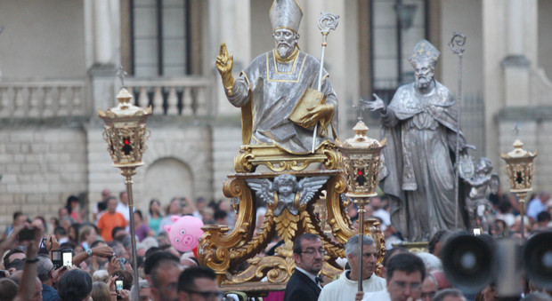 La processione di Sant'Oronzo