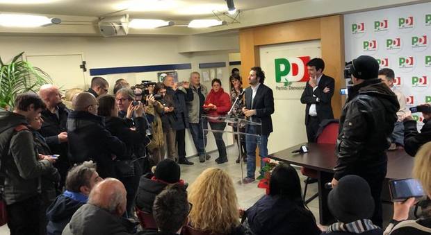 Maurizio Martina inaugura nuova sede regionale Pd Umbria