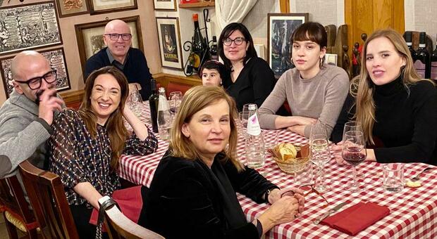 Massimo Colomban, 71 anni, con la moglie e le quattro figlie