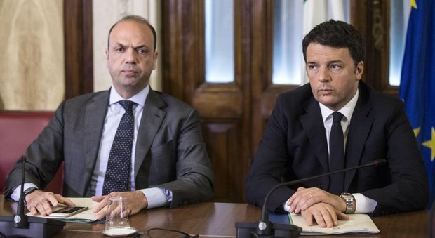 Alfano e Renzi