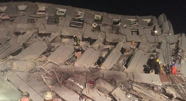 Taiwan, scossa di terremoto 6.4 Edifici crollati, morti e feriti