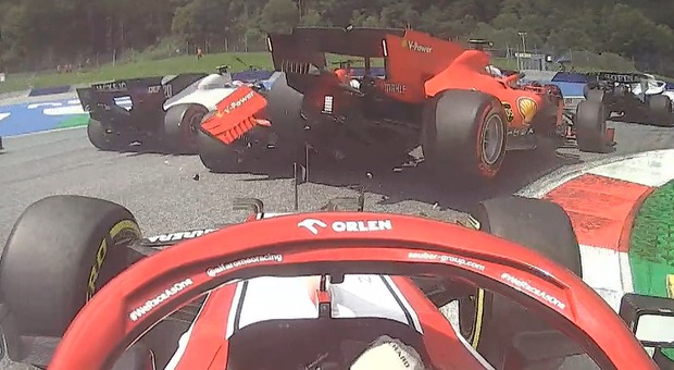Live F1, GP Stiria in diretta: la Ferrari di Vettel danneggiata