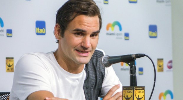 Dall'infortunio con le gemelle all'influenza: Federer dà forfait anche a Miami. Errani ko nel 2° turno con la Osaka
