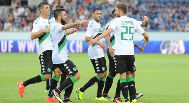 Lucerna-Sassuolo 1-1, buon pareggio per gli emiliani alla prima trasferta in Europa della loro storia