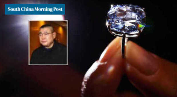 Blue Moon, il diamante pagato 48,4 milioni di dollari (South china Morning Post)