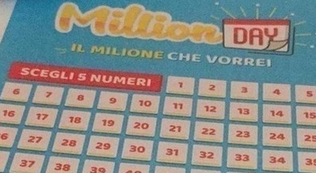 Million Day, diretta estrazione di martedì 16 luglio 2019: i numeri vincenti