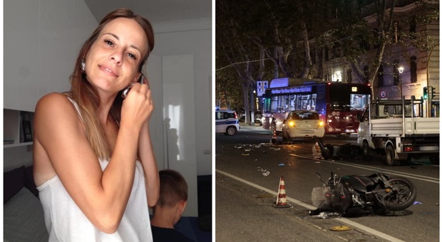 Roma, Serena muore in moto a Corso Trieste: lascia due bimbi La telefonata al marito: «Tra poco sarò a casa»