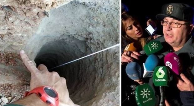 Malaga, bimbo precipitato nel pozzo: si continua a scavare per salvare Yulen