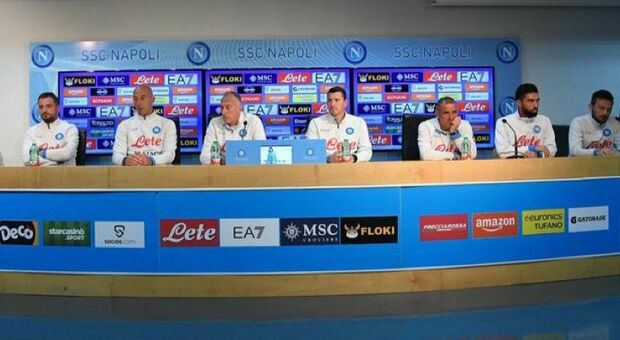 Torino-Napoli, lo staff di Spalletti: «Siamo felici per la Champions»