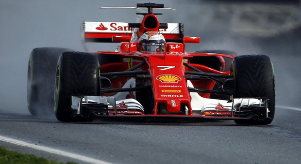 La Ferrari di Raikkonen