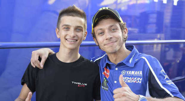 Il fratello di Valentino Rossi nel Mondiale Moto2