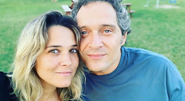 Francesca Barra e Claudio Santamaria (Instagram)