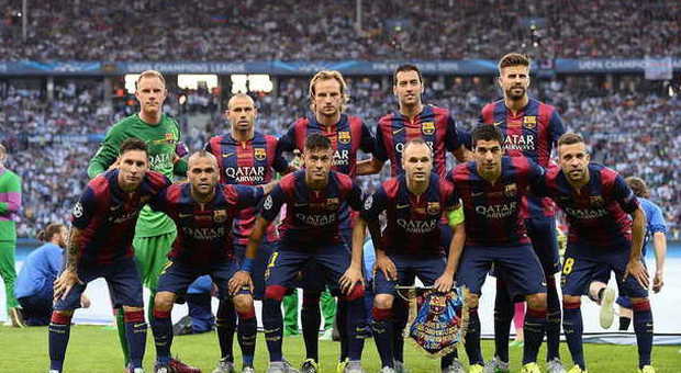Nel dream team Uefa 10 calciatori del Barcellona e 5 della Juventus