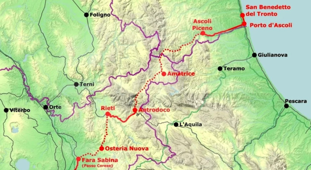 Ferrovia Salaria, vertice con Rfi per la tratta Ascoli-Antrodoco. Obiettivo: lo studio di fattibilità