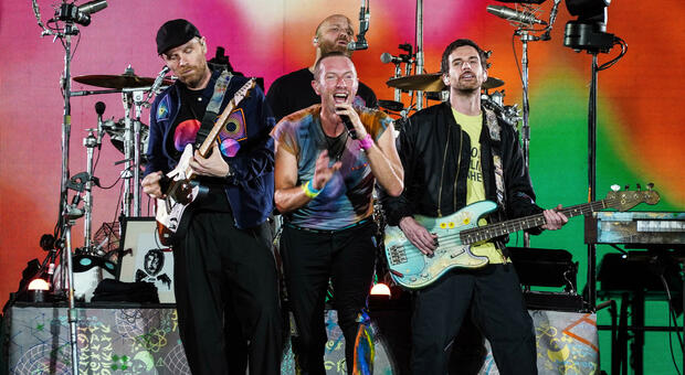 Lo show dei Coldplay a Napoli