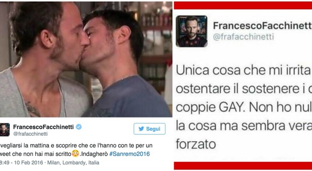 Dj Francesco e il post sui gay a Sanremo, ma lui si difende: "Non l'ho scritto io"