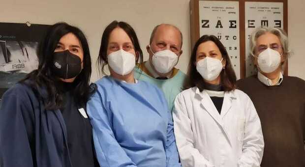 I medici di medicina generale di Perugia centro, ieri impegnati nel vaccine day in ambulatorio