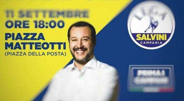 Salvini a Napoli, è polemica su piazza della Posta: «Sfregio all'antifascismo»