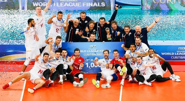 Volley, trionfo Francia in World League: Brasile battuto in casa