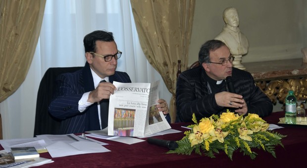 I giornalisti reatini in Diocesi incontrano Andrea Monda, direttore dell'Osservatore Romano: «Comunicare è costruire un legame»
