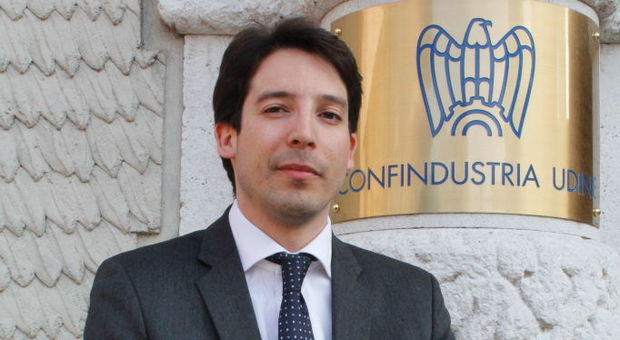 Davide Boeri, il presidente del gruppo dei giovani imprenditori di Confindustria Udine - Foto Gasperi