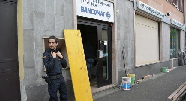 Raid in banca con esplosivo nel Sannio: banditi in fuga con centomila euro