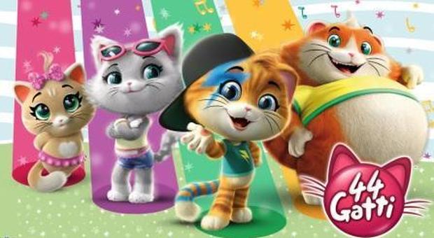 Arrivano I 44 Gatti, il nuovo cartone animato del gruppo Rainbow