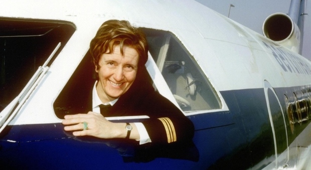 Fiorenza, la prima donna pilota di un aereo passeggeri