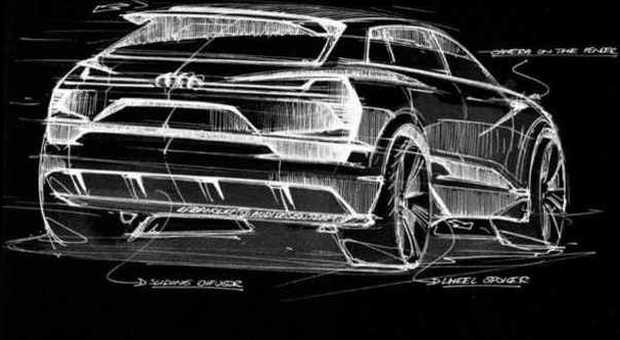 Ecco e-tron quattro, il concept di Audi che anticipa la Q6