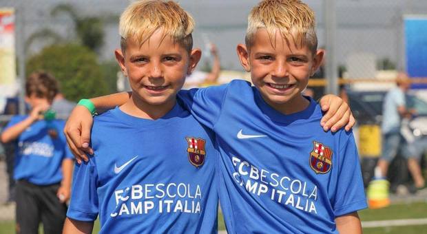 Mario e Francesco, da Castellammare alla Cantera del Barcellona a 9 anni