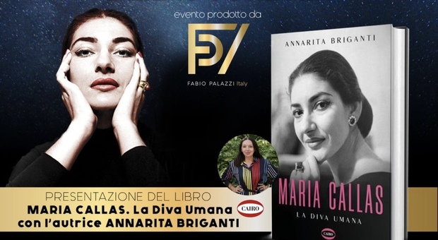 Domani 3 dicembre la presentazione del libro "Maria Callas - La Diva Umana" di Annarita Briganti.