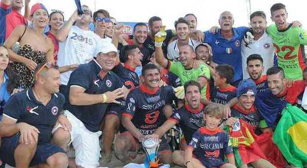 Il Terracina battuto dalla Sambenedettese sfuma la Supercoppa di beach soccer