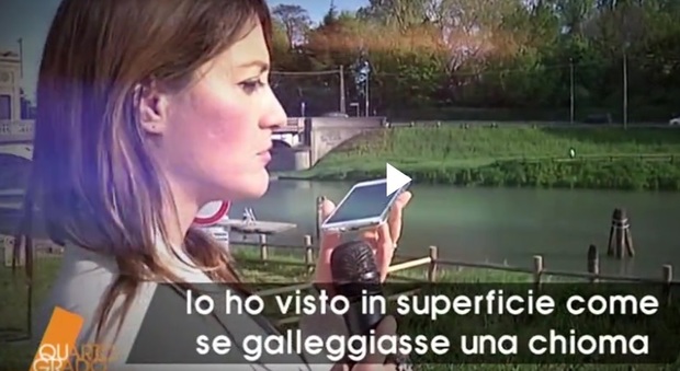 Testimone in tv: «C'era una chioma che galleggiava nel fiume Brenta»