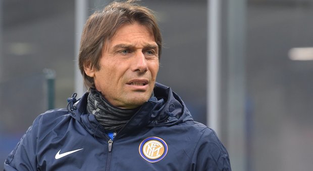 Il tecnico dell'Inter Antonio Conte