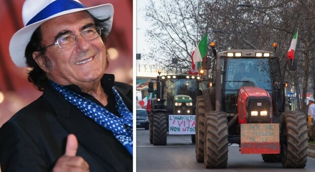 Al Bano: «Protesterò anch'io col trattore, sono contadino dentro. Se non fossi un cantante avrei già chiuso»