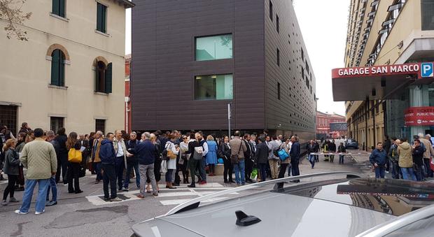 Allarme bomba in Tribunale a Venezia, palazzi evacuati
