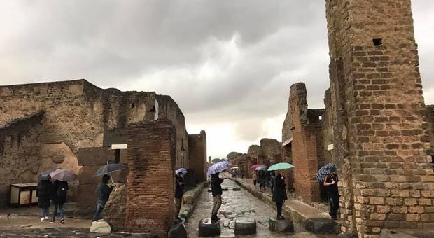Maltempo, scavi di Pompei chiusi parzialmente per verifiche il 30 ottobre