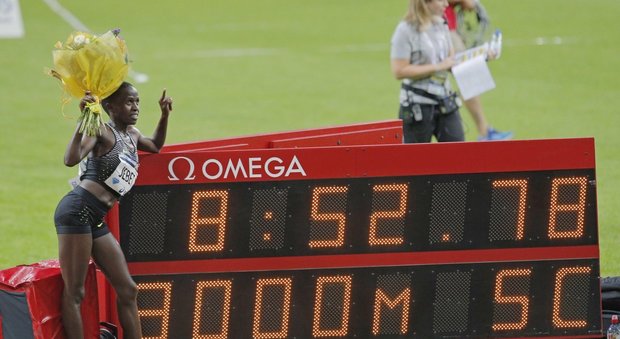 Atletica, 3000 siepi donne: la keniana Ruth Jebet firma il nuovo record del mondo