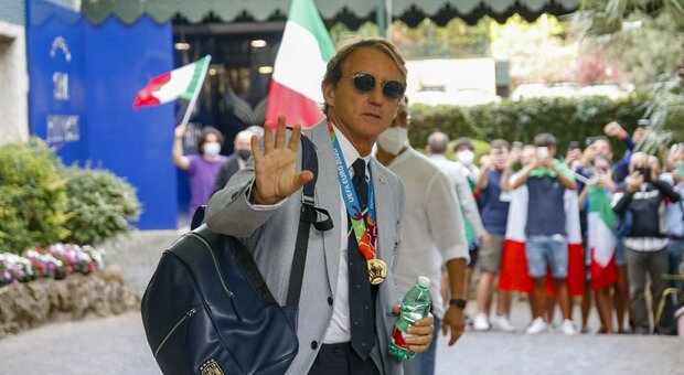Italia, Mancini pronto a restare: «Il futuro? Allineati con Gravina»