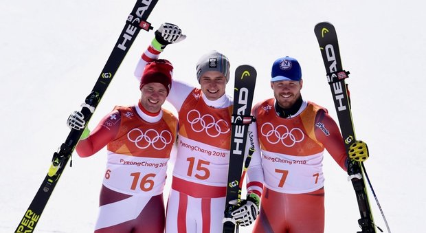 Olimpiadi, il SuperG è austriaco: Mayer trionfa, secondo Feuz