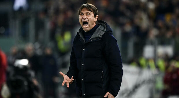 immagine Conte dopo Roma-Napoli: «Mancini non so che partita ha visto, loro festeggiano per un pari»