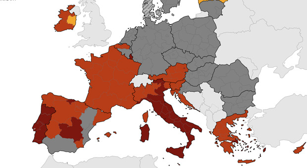 Covid, boom di Omicron Ba5 in Germania e Portogallo: allarme per il picco di contagi e morti (mappa Ecdc)